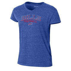 Buffalo Bills Champion Women's Triumph Tri-Blend V-Neck T-Shirt