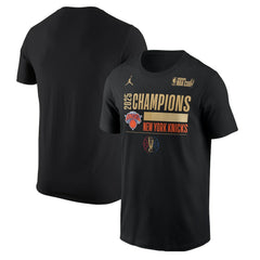 New York Knicks Jordan Brand 2025 NBA Cup Champions Locker Room T-Shirt Discount