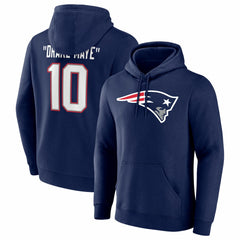New England Patriots Drake Maye Nickname Hoodie