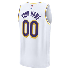 Los Angeles Lakers Fast Break Custom Replica Jersey On Sale