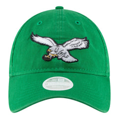 Philadelphia Eagles New Era Women's Throwback 9TWENTY Adjustable Hat