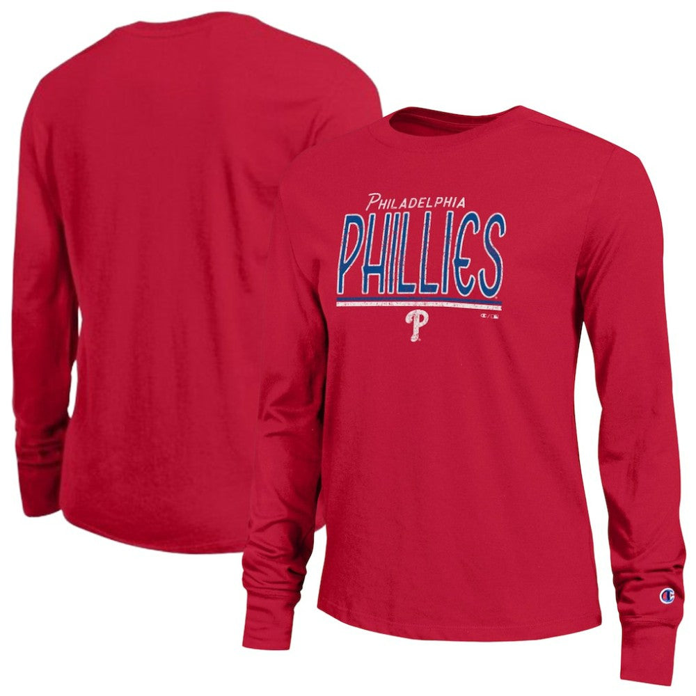 Philadelphia Phillies Champion Women's Long Sleeve T-Shirt | MLB Near me