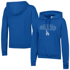 Los Angeles Dodgers Champion Women's Distressed Powerblend Hoodie | MLB For sale