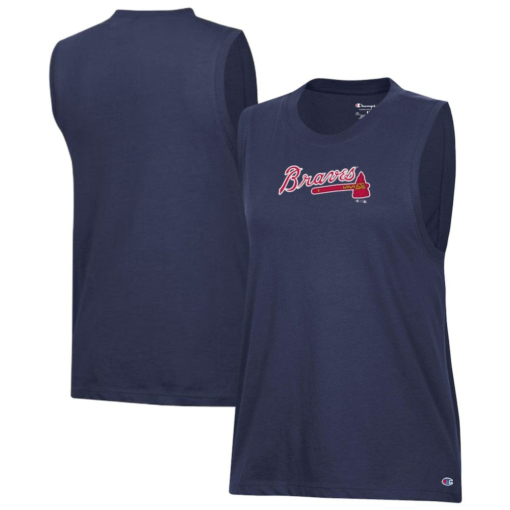 Atlanta Braves Champion Women's Muscle Tank Top | MLB Shop