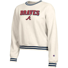 Atlanta Braves Champion Women's Reverse Weave Sweatshirt | MLB Online