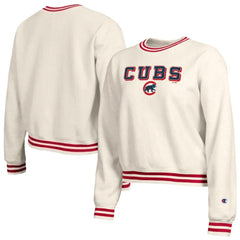 Chicago Cubs Champion Women's Reverse Weave Sweatshirt | MLB For sale
