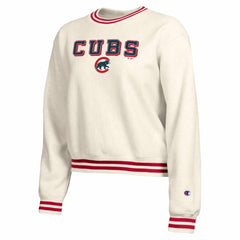 Chicago Cubs Champion Women's Reverse Weave Sweatshirt | MLB For sale