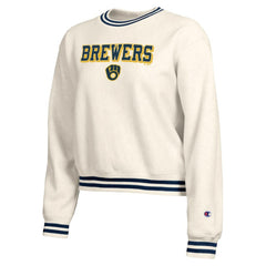 Milwaukee Brewers Champion Women's Reverse Weave Sweatshirt | MLB Online