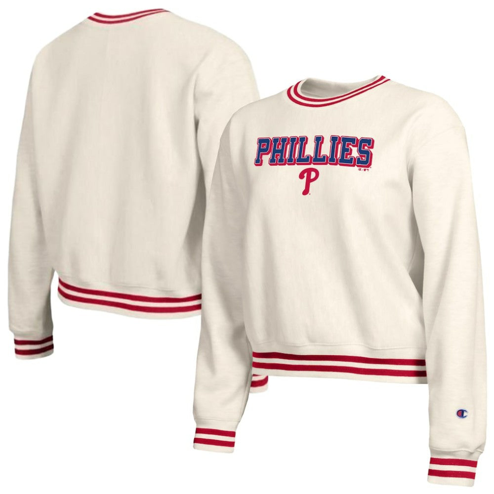 Philadelphia Phillies Champion Women's Reverse Weave Sweatshirt | MLB For sale