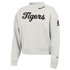 Detroit Tigers Champion Women's Triumph Tri-Blend Sweatshirt | MLB New