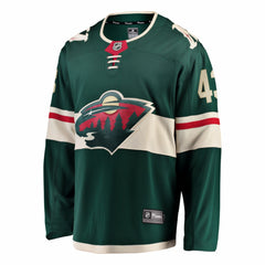 Quinn Hughes Minnesota Wild Fanatics Home Breakaway Jersey Online
