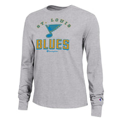 St. Louis Blues Champion Women's Core Long Sleeve T-Shirt Discount