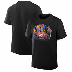 Oklahoma City Thunder Chase Chrome T-Shirt New