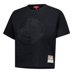 Detroit Pistons Women's Phantom Cropped T-Shirt sale On Sale