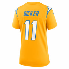 Los Angeles Chargers Nike Cameron Dicker Women's Alternate Game Jersey