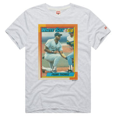 Frank Thomas Chicago White Sox Homage Unisex 1990 Topps Baseball Rookie Tri-Blend T-Shirt | MLB Shop