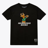 Milwaukee Bucks Unisex Hardwood Classics Arch T-Shirt On Sale