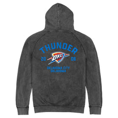 Oklahoma City Thunder Stadium Essentials Unisex Get Back Vintage Raglan Hoodie Discount