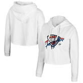 Oklahoma City Thunder Stadium Essentials Women's Ice Cream Cropped Hoodie Online