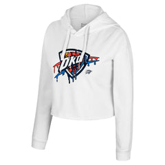Oklahoma City Thunder Stadium Essentials Women's Ice Cream Cropped Hoodie Online