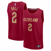 Lonzo Ball Cleveland Cavaliers Fast Break Replica Jersey sale On Sale