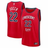 Derik Queen New Orleans Pelicans Fast Break Replica Player Jersey Discount