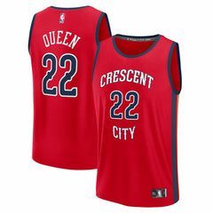 Derik Queen New Orleans Pelicans Fast Break Replica Player Jersey Discount