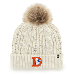 Denver Broncos 47 brand '47 Women's Meeko Cuffed Knit Hat with Pom