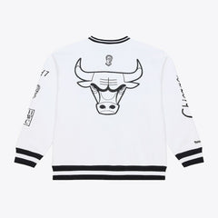 Chicago Bulls Hardwood Classics Arctic Fleece Sweatshirt New