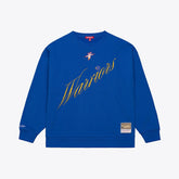 Golden State Warriors Women's Hardwood Classics Script Lightweight Sweatshirt sale Discount