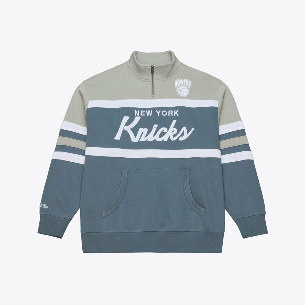 New York Knicks Thunderstorm Head Coach Quarter-Zip Jacket Outlet