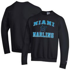 Miami Marlins Champion Heart & Soul Powerblend Sweatshirt | MLB On Sale