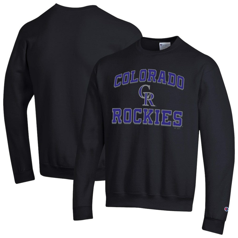 Colorado Rockies Champion Heart & Soul Powerblend Sweatshirt | MLB Discount