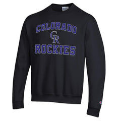 Colorado Rockies Champion Heart & Soul Powerblend Sweatshirt | MLB Discount