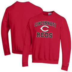 Cincinnati Reds Champion Heart & Soul Powerblend Sweatshirt | MLB Online