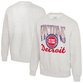 Detroit Pistons Stadium Essentials Unisex Sky High Fleece Sweatshirt sale Discount