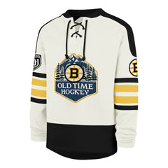 Boston Bruins '47 Pond Hockey Trio Eternal Lacer Sweatshirt Online