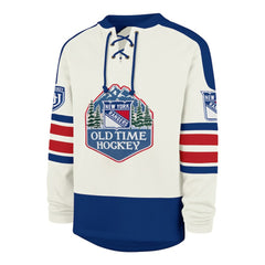 New York Rangers '47 Pond Hockey Trio Eternal Lacer Sweatshirt For Sale