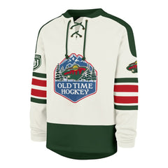 Minnesota Wild '47 Pond Hockey Trio Eternal Lacer Sweatshirt Sale