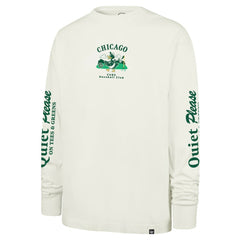 Chicago Cubs '47 Quiet Please Foundation Long Sleeve T-Shirt | MLB For sale