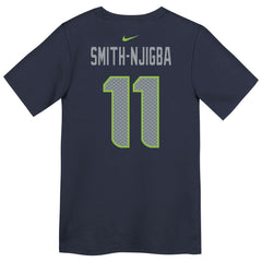Seattle Seahawks Nike Jaxon Smith-Njigba Preschool Super Bowl LX Patch Name & Number T-Shirt