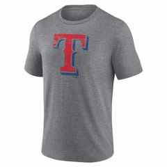 Texas Rangers Heritage Personalized Any Name & Number Tri-Blend T-Shirt | MLB On Sale