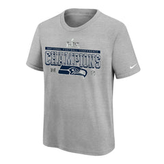 Seattle Seahawks Nike Youth 2025 NFC Champions Locker Room Trophy Collection Authentic T-Shirt