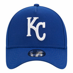 Kansas City Royals New Era Youth 9FORTY A-Frame Adjustable Hat | MLB On Sale