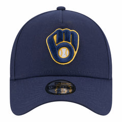 Milwaukee Brewers New Era Youth 9FORTY A-Frame Adjustable Hat | MLB On Sale