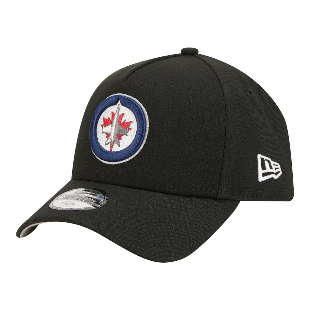 Winnipeg Jets New Era Youth 9FORTY A-Frame Adjustable Hat Discount