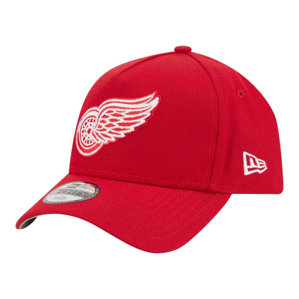 Detroit Red Wings New Era Youth 9FORTY A-Frame Adjustable Hat Online