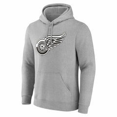 Detroit Red Wings Big & Tall Personalized Name & Number Monochrome Pullover Hoodie Sale