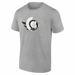Ottawa Senators Big & Tall Personalized Name & Number Monochrome T-Shirt For Sale