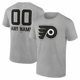 Philadelphia Flyers Big & Tall Personalized Name & Number Monochrome T-Shirt Discount
